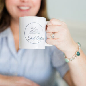 Soul Sisters White glossy mug