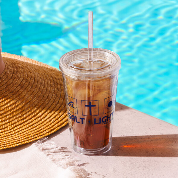 Salt + Light Clear plastic tumbler - Image 5