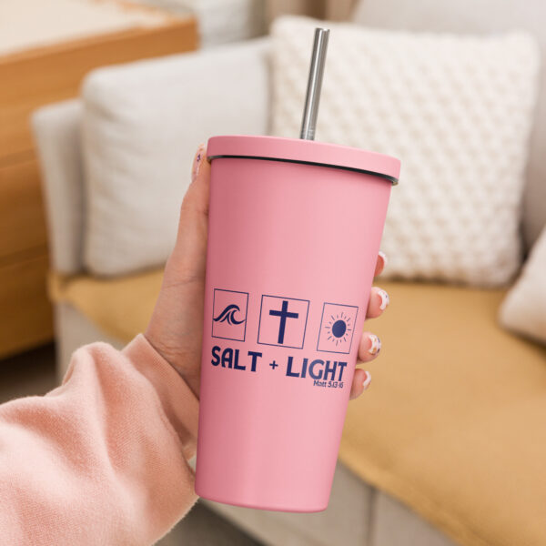 Salt + Light Insulated tumbler with a straw - Image 14
