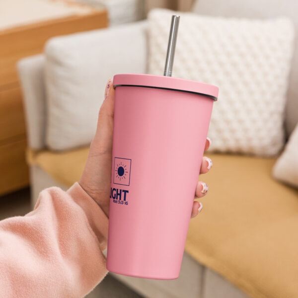 Salt + Light Insulated tumbler with a straw - Image 15