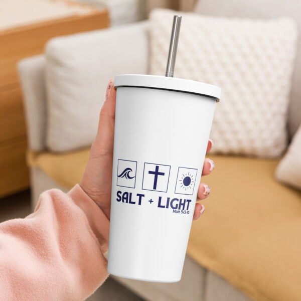 Salt + Light Insulated tumbler with a straw - Image 17