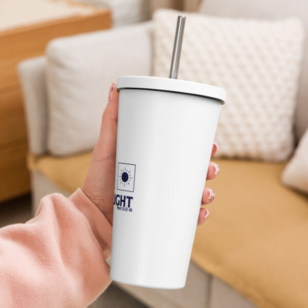 Salt + Light Insulated tumbler with a straw - Image 18