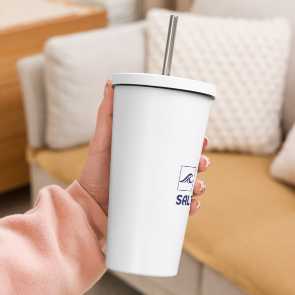 Salt + Light Insulated tumbler with a straw - Image 12