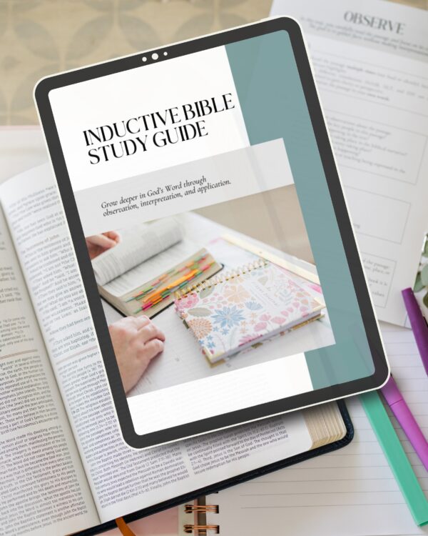 Inductive Bible Study Guide - Image 10